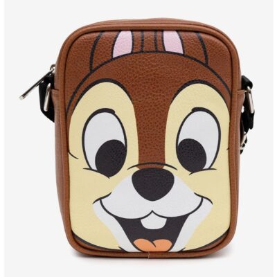 Disney Chip ‘N’ Dale Chip Face Close Up Crossbody Bag