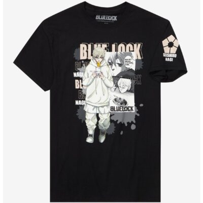 Blue Lock Nagi Portrait Panels T-Shirt