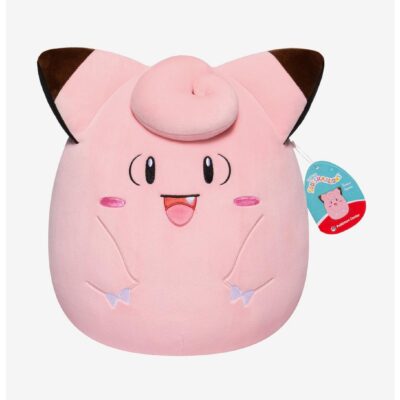 Squishmallows Pokemon Clefairy 10 Inch Plush