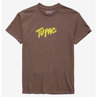 Tupac The Rose That Grew From Concrete Text T-Shirt