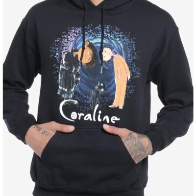 Coraline Looking Trio Hoodie