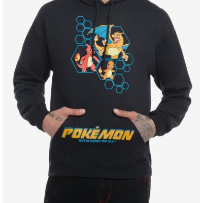 Pokemon Charmander Evolutions Hoodie