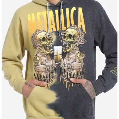 Metallica Wartime Remains Split-Dye Hoodie