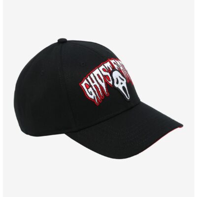 Scream Ghost Face Embroidered Dad Cap