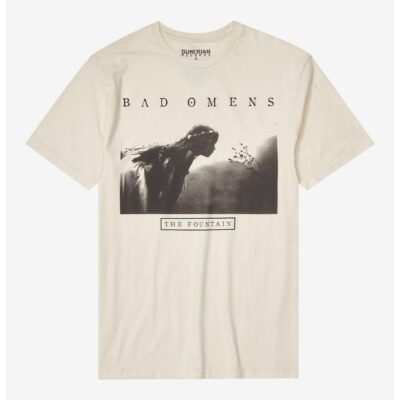 Bad Omens The Fountain Boyfriend Fit Girls T-Shirt