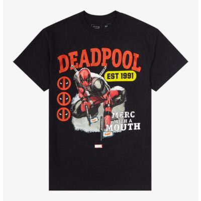 Marvel Deadpool Merc With A Mouth T-Shirt