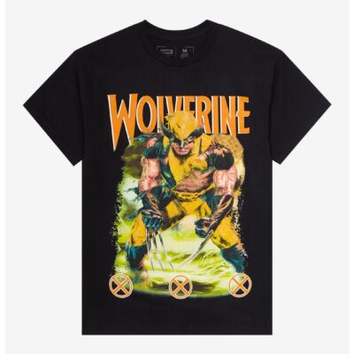 Marvel Wolverine Crouching Portrait T-Shirt