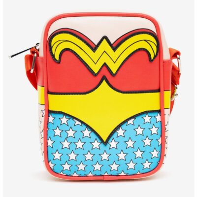 DC Comics Wonder Woman Body Character Close Up Crossbody Bag