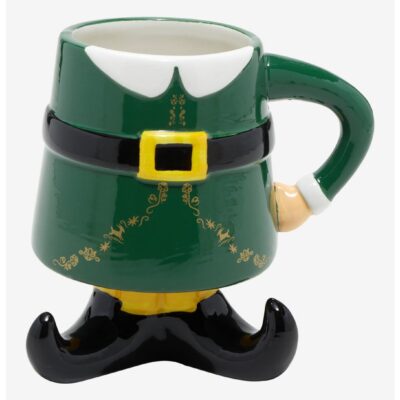 Elf Buddy’s Feet Figural Ceramic Mug