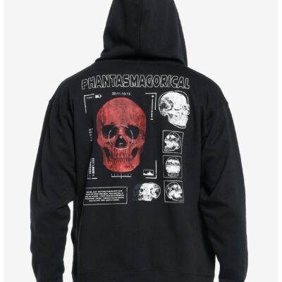 Social Collision® Phantasmagorical Skulls Hoodie