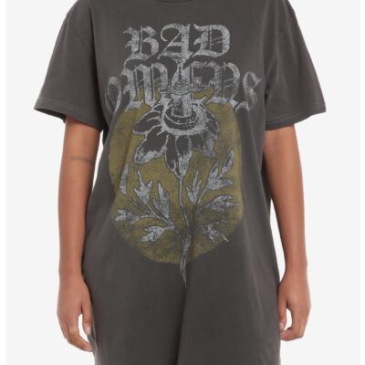 Bad Omens Flower T-Shirt Dress