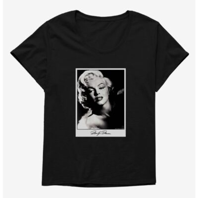 Marilyn Monroe Portrait Girls T-Shirt Plus Size