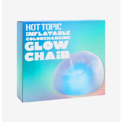 Color-Changing Glow Inflatable Chair