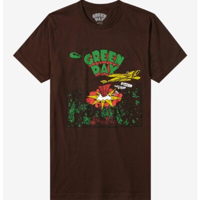 Green Day Dookie Album Cover Boyfriend Fit Girls T-Shirt