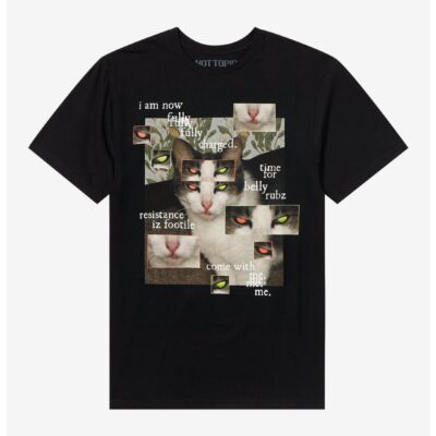 Fully Charged Cat T-Shirt