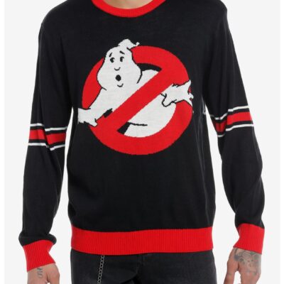 Ghostbusters Logo Intarsia Sweater