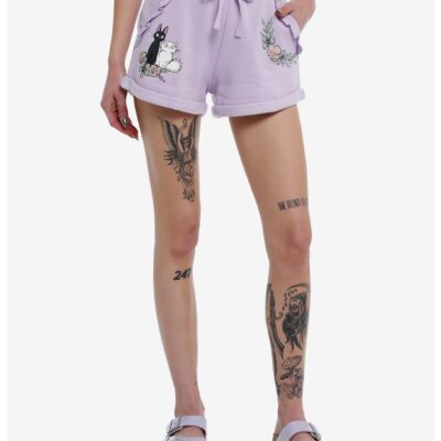 Studio Ghibli Kiki’s Delivery Service Cats Girls Lounge Shorts