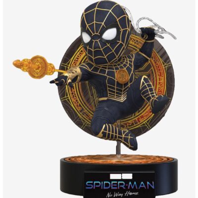 Beast Kingdom Marvel Spider-Man: No Way Home Spider-Man Black & Gold Suit Statue