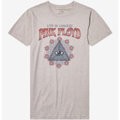 Pink Floyd Live In Concert Pyramid Eye T-Shirt