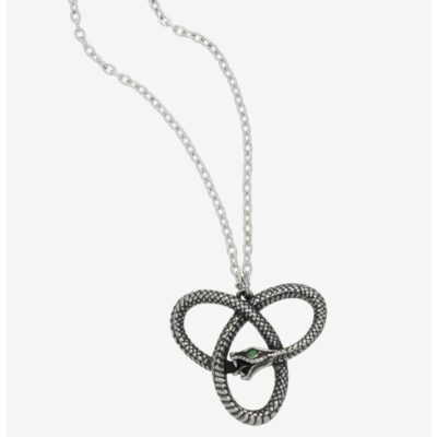 Alchemy Of England Snake Triquetra Necklace