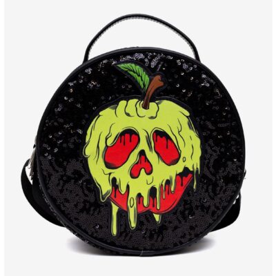 Disney Snow White Poison Apple Glow in the Dark Crossbody Bag