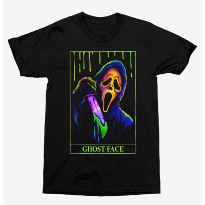 Scream Ghost Face Drip T-Shirt