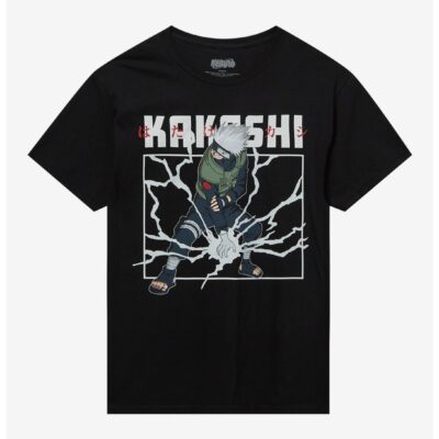 Naruto Shippuden Kakashi Lightning T-Shirt