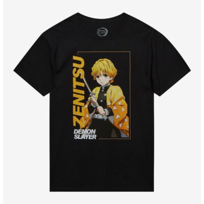 Demon Slayer: Kimetsu No Yaiba Zenitsu Portrait T-Shirt