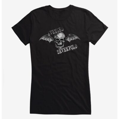 Avenged Sevenfold Deathbat Logo Girls T-Shirt