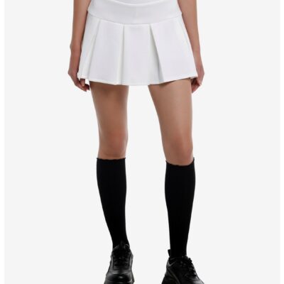 Sweet Society® White Pleated Skort