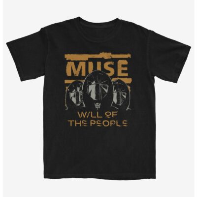 Muse Will Of The People Boyfriend Fit Girls T-Shirt