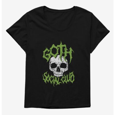 Goth Social Club Girls T-Shirt Plus Size