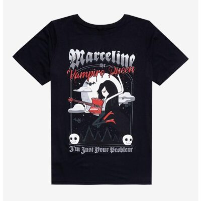 Adventure Time Marceline The Vampire Queen Guitar Boyfriend Fit Girls T-Shirt