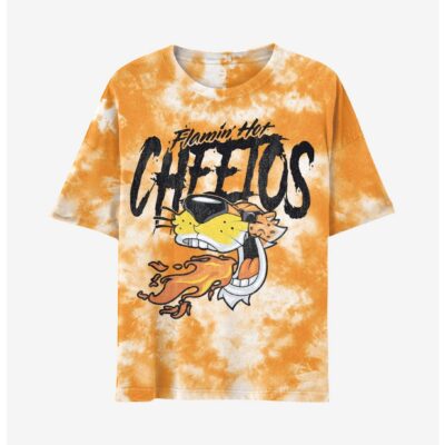 Flamin’ Hot Cheetos Tie-Dye Boyfriend Fit Girls T-Shirt