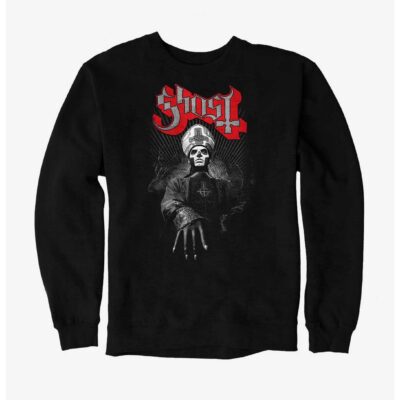 Ghost Papa Emeritus III Black And White Sweatshirt