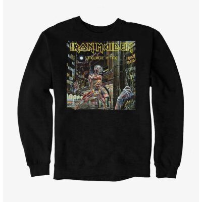 Iron Maiden Somewhere In Time Album Cover Sweatshirt