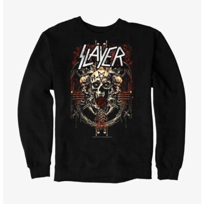 Slayer Pentagram Skull Sweatshirt