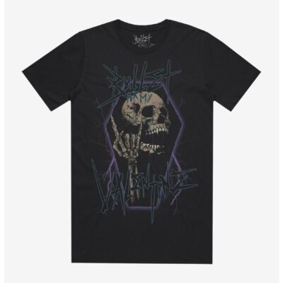 Bullet For My Valentine Skull Coffin T-Shirt