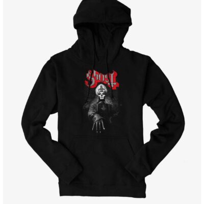 Ghost Papa Emeritus III Black And White Hoodie