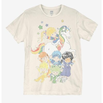 Rainbow Brite Group Vintage Boyfriend Fit Girls T-Shirt