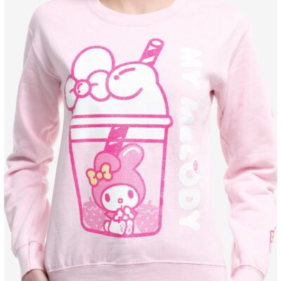 My Melody Boba Glitter Girls Sweatshirt