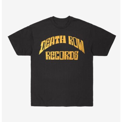 Death Row Records Doggystyle Font Logo T-Shirt