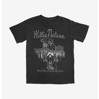 Willie Nelson On The Road Again T-Shirt