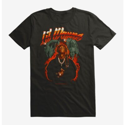 Lil Wayne Flames T-Shirt