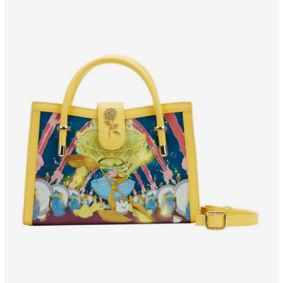 Loungefly Disney Beauty and the Beast Princess Scene Crossbody Bag