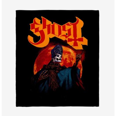 Ghost Hunter’s Moon Throw Blanket