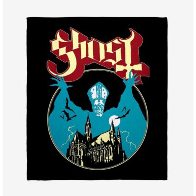 Ghost Opus Throw Blanket