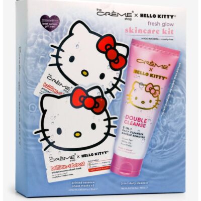 The Creme Shop X Hello Kitty Fresh Glow Skincare Kit