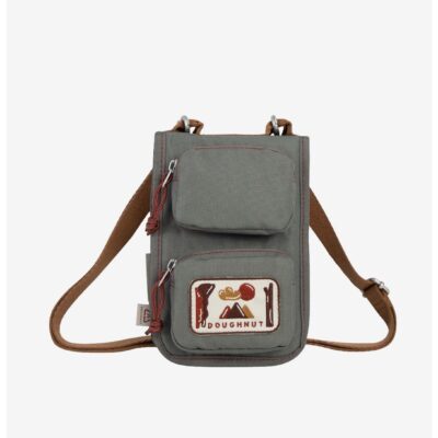 Doughnut Duo Dreamwalker Series Grey Crossbody Bag