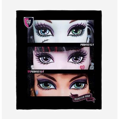 Monster High Perfectly Imperfect Throw Blanket